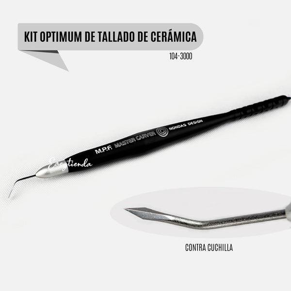 Kit Optimum De Tallado De Cerámica