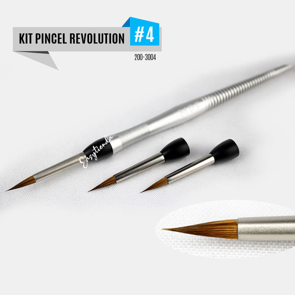 Kit Pincel MPF Revolution